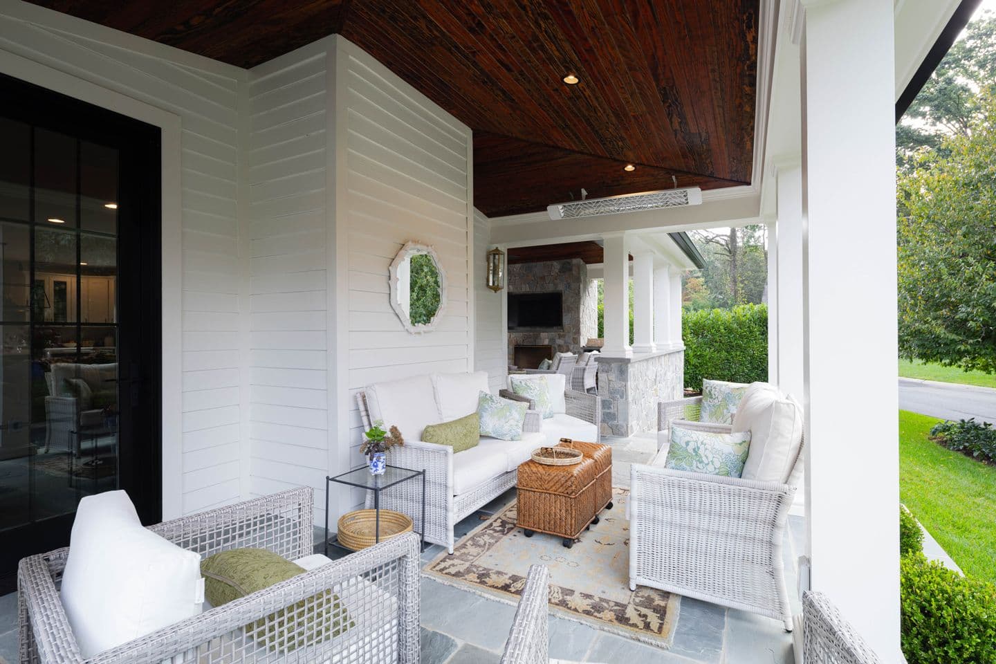 outdoor patio remodeled and constructed by Bethesda Contracting