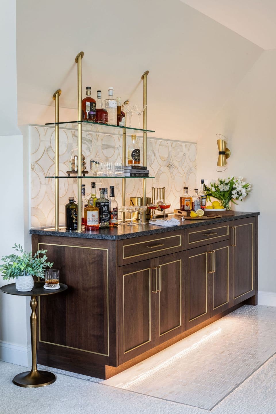 Custom bar by Bethesda Contracting